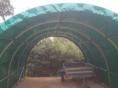 Tunnel de Stockage Ø 40 4 x 6m (24m2) - H2,70m - PE ou PVC