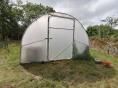 Serre de jardin Ø 40 - 4 x 9m (36m2) - H2,70m