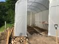 Serre bords droits Ø 40 - 3 x 6m (18m2) - H2,70m