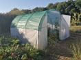 Serre de jardin Ø 32 - 3 x 3,60m (11m2) - H2,30m