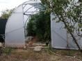 Serre de jardin Ø 40 - 4 x 7,50m (30m2) - H2,70m