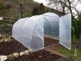 Serre de jardin Ø 25 - Forme tunnel - 3 x 4,50m (13,50m2)