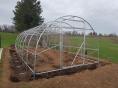 Serre de jardin Ø 40 - Forme tunnel - 4 x 9m (36m2)