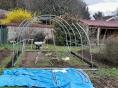 Serre de jardin Ø 32 -  Forme tunnel - 3 x 4,80m (14m2)