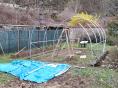 Serre de jardin Ø 32 -  Forme tunnel - 3 x 4,80m (14m2)