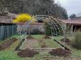 Serre de jardin Ø 32 -  Forme tunnel - 3 x 4,80m (14m2)