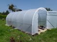 Serre de jardin Ø 32 - Forme tunnel - 3 x 6m (18m2)