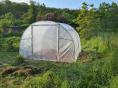 Serre de jardin Ø 25 - Forme tunnel - 3 x 3m (9m2)