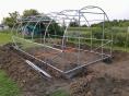 Serre de jardin Ø 32 - Forme tunnel - 3 x 6m (18m2)