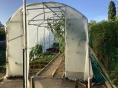 Serre de jardin Ø 40 - Forme bords droits - 3 x 7,50m (22,50m2)
