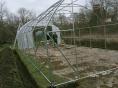 Serre de jardin Resist Plus Ø 40 - Forme bords droits - 5 x 10,50m (52,50m2)