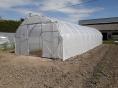 Serre de jardin Resist Plus Ø 40 - Forme bords droits - 5 x 13,50m (67,50m2)