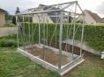 Serre de jardin en verre contemporaine - Petite taille - 1,60 x 3,09m (5m2)