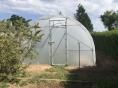 Serre de jardin Resist Plus Ø 40 - Forme tunnel - 4 x 6m (24m2)