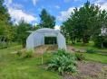 Serre de jardin 5 x 10,50m (52,50m2) - Forme bords droits - Resist Plus