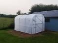 Serre de jardin 2,30 x 3,60m (8m2)  - Forme bords droits  -Resist Classique