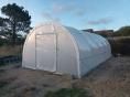 Serre de jardin 4 x7,50m (30m2) - Forme tunnel - Resist Plus