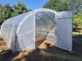 Serre de jardin 4 x 10,50m (42m2) - Forme tunnel - Resist Plus