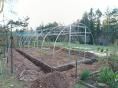Serre de jardin 4 x 9m (36m2) - Forme tunnel - Resist Plus