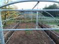 Serre de jardin 4 x 9m (36m2) - Forme tunnel - Resist Plus