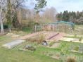 Serre de jardin 4 x 9m (36m2) - Forme tunnel - Resist Plus