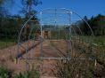 Serre de jardin 4 x 9m (36m2) - Forme tunnel - Resist Plus
