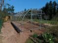 Serre de jardin 4 x 9m (36m2) - Forme tunnel - Resist Plus