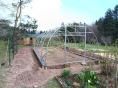 Serre de jardin 4 x 9m (36m2) - Forme tunnel - Resist Plus