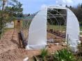 Serre de jardin 4 x 9m (36m2) - Forme tunnel - Resist Plus