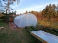 Serre de jardin 4 x 9m (36m2) - Forme tunnel - Resist Plus