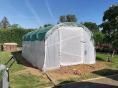 Serre de jardin 3 x 6m (18m2) - Forme bords droits - Resist Plus