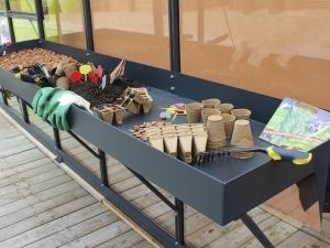 Accessoires pour serre en verre