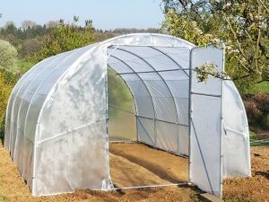 Serre tunnel largeur 4 mètres