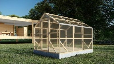 Serre en bois