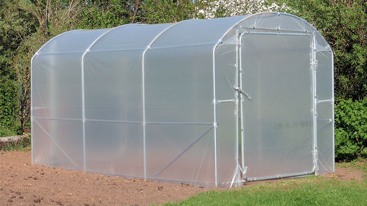 Serre de jardin en extérieur