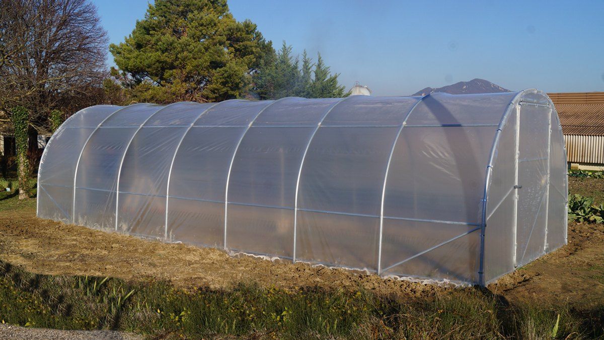 Serre Tunnel de Jardin Bord de Mer - Largeur 4M