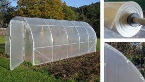 TECPLAST Bâche pour Serre 6x5 m 200SE - Film plastique transparent pour  serre de jardin - Haute Performance - Made in France : : Jardin