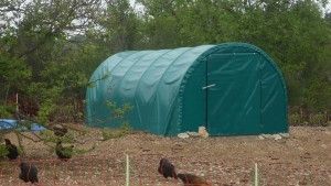 Bâche PVC vert