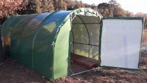 Tunnel PE 3x6 avec 2 portes