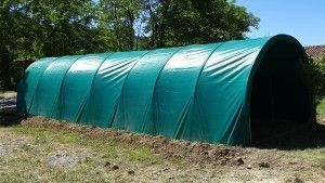 Tunnel PVC 3x6 vert