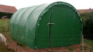Tunnel PE 3x4,80 avec 2 portes