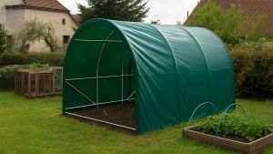 Abris chevaux PVC anthracite