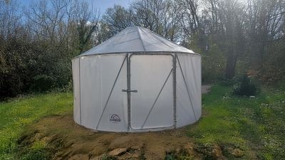 Serre ronde 12,5m2