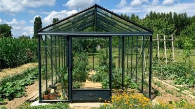 Serre en verre