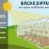 Bâche diffusante