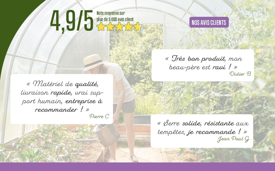 Avis clients serres La Française